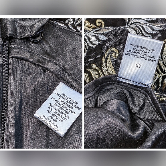 New Frances Valentine Petrie Metallic Embroidered Pants - Picture 13 of 13